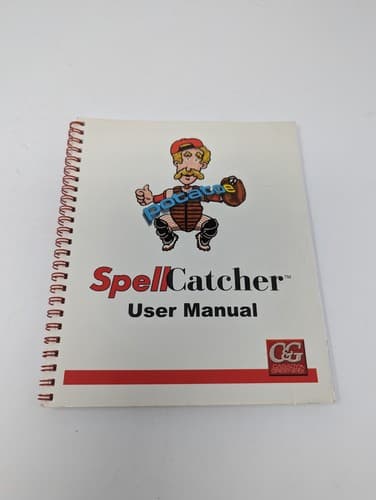 SpellCatcher User Manual - Mac/Apple Software Manual