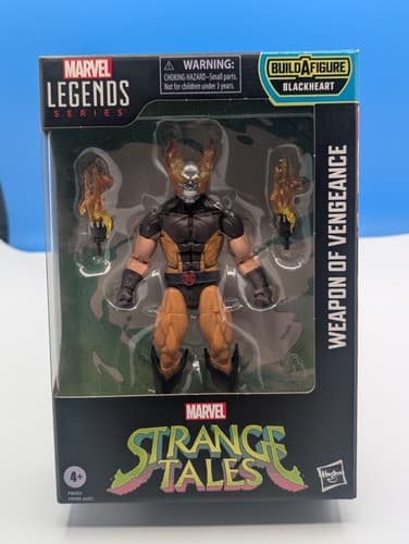 Marvel Legends Weapon of Vengeance Wolverine Strange Tales Blackheart BAF 2024