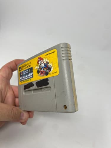 Super Mario Kart Nintendo SFC Super Famicom SHVC-MK Game Soft Japan Cart Only — photo 5