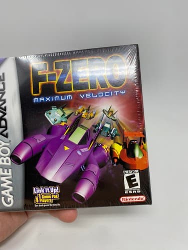 F-Zero: Maximum Velocity GBA Nintendo Game Boy Advance 2001 New - Factory Sealed — photo 3
