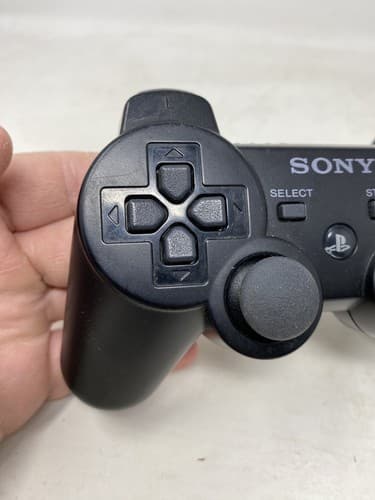 Sony Playstation 3 DualShock 3 Wireless Controller Black- OEM, Pre-Owned, Tested — photo 2