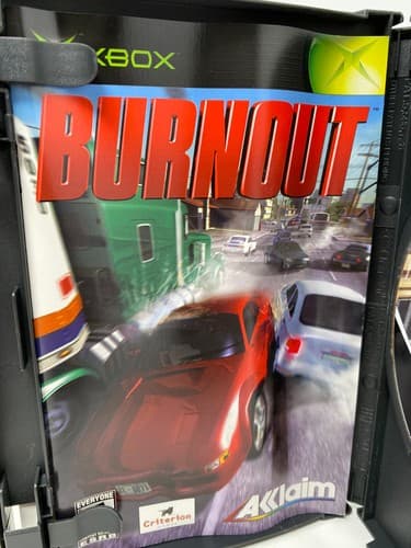 Burnout | CIB Complete | Microsoft Xbox | Game Case Manual Tested — photo 9