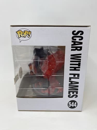 Funko Pop! Lion King Deluxe Scar W/Flames #545 Hot Topic Exclusive Chase Vaulted — photo 3