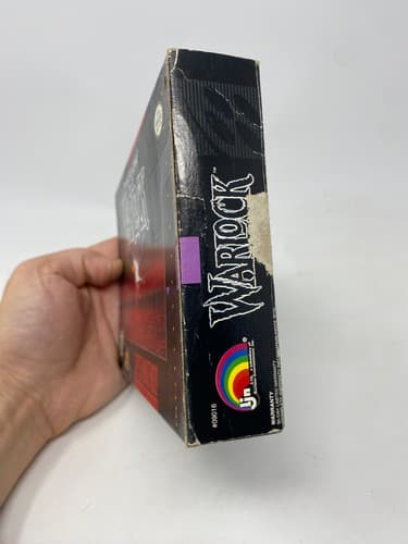Beware the Ultimate Evil of Warlock SNES Cart & Box Only Super Nintendo — photo 4