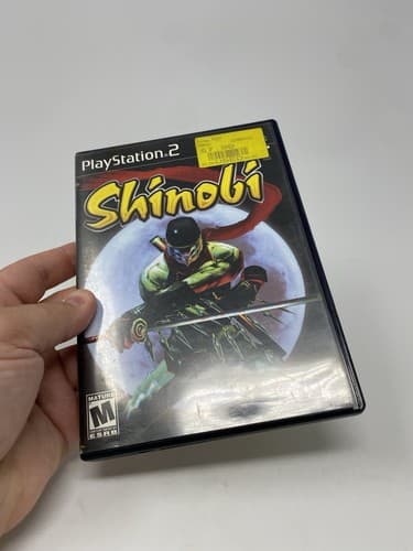 Shinobi PlayStation 2 PS2 Black Label CIB Complete Tested W Registration Card — photo 3