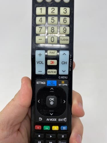LG AKB73615336 TV Remote Control 50PM6700 60PM6700 Smart TV 3D Black — photo 3