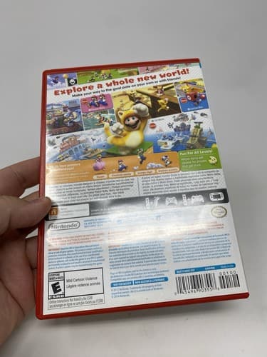 Nintendo Super Mario 3D World Nintendo Wii U Multiplayer Platformer NTSC-U/C — photo 9