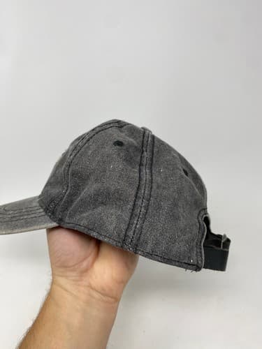 2017 Pokemon Baseball Cap Hat Pikachu Embroidered Black Stone Wash Denim — photo 3