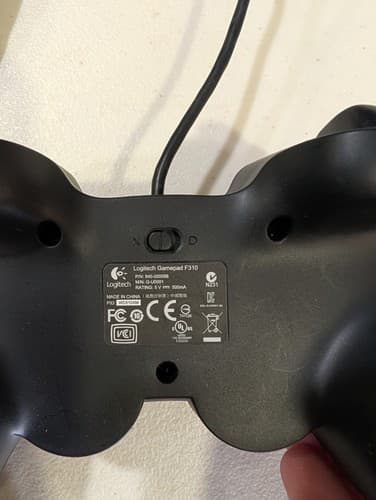 Logitech F310 USB Wired Gamepad Controller PC Windows Gaming OEM Used — photo 4