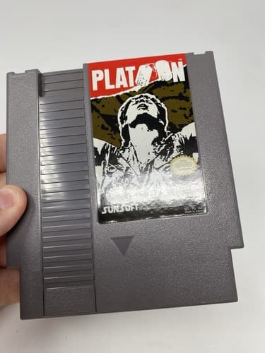 NES Platoon (NES - 1988) Cartridge & Manual - Collectors Condition — photo 5