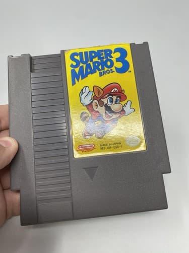 NES Super Mario Bros. 3 Bros. Nintendo Game Tested & Working — photo 5