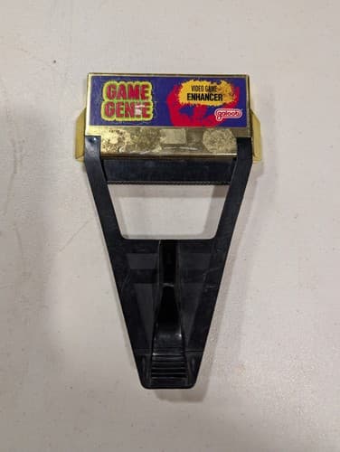 Galoob Gold Game Genie Nintendo NES Game Cartridge Adapter Enhancer Tested/Works