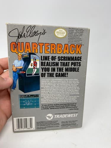 John Elway's Quarterback (Nintendo Entertainment System, 1989) CIB Complete — photo 5