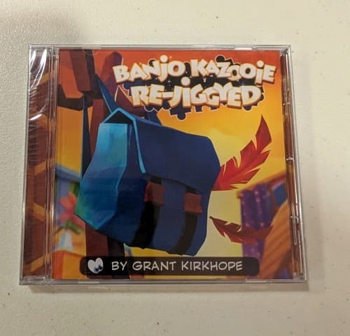 Banjo Kazooie Re-Jiggyed Album CD by Grant Kirkhope Brand New Limited Edition