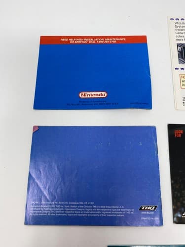 Lot of 5 GameBoy, Gameboy Color & Gameboy Advance Manuals F-1 Space Turok Spirit — photo 9