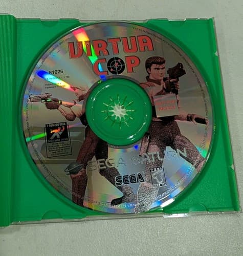 Virtua Cop Sega Saturn NOT FOR RESALE Disc Only Tested And Working Good Condtion — photo 3