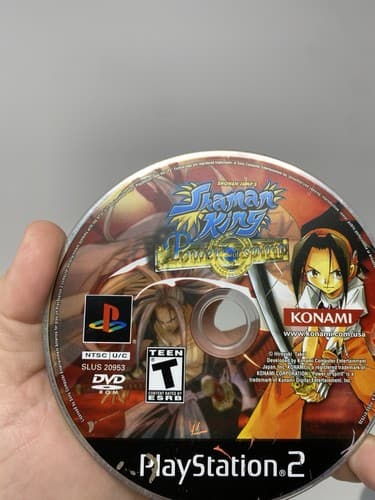 Shaman King Power of Spirit (Sony PlayStation 2 2004) Disc Only Tested Authentic — photo 7