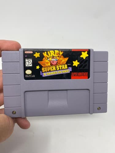 Kirby Super Star Nintendo SNES Tested Working Authentic