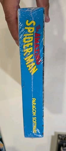 SEALED Spider-Man Commodore 64 C64 Game Paragon Software Marvel NEW Sealed — photo 3