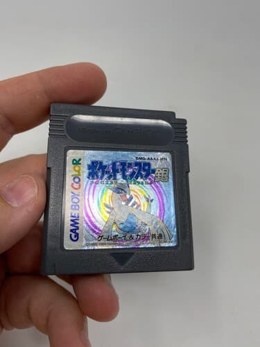 Nintendo Pokémon Silver Version Japan Game Boy Color GBC 1999 Tested Authentic — photo 3