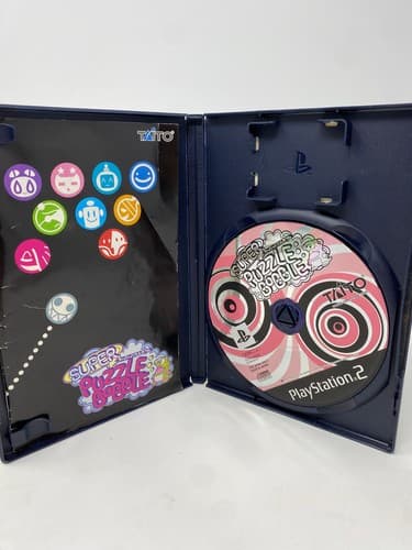 USED PS2 PlayStation 2 Super Puzzle Bobble 00186 Japan Import CIB — photo 9