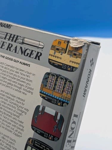 LONE RANGER Nintendo NES) Classic Complete Box Manual CIB, Tested — photo 3