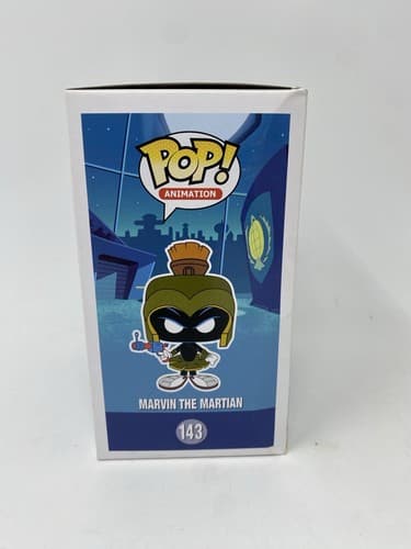 Funko Pop Animation Duck Dodgers Marvin The Martian #143 Vinyl Figure — photo 7