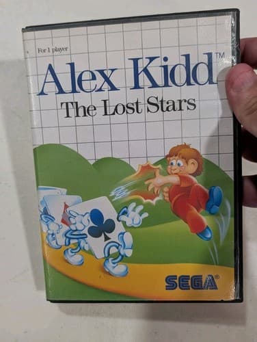 Alex Kidd Lost Stars Super Master System SMS Box Only — photo 5