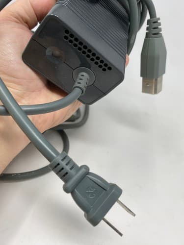 Microsoft Xbox 360 Power Supply Adapter And HD AV Cables OEM Official Tested — photo 9