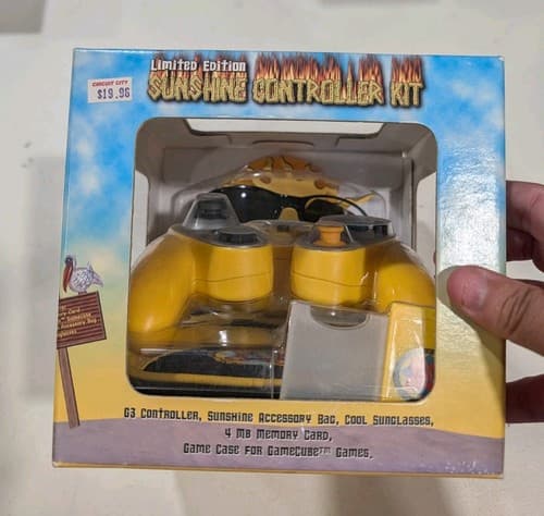 Pelican Limited Edition Sunshine Controller Kit Brand New GameCube Rare