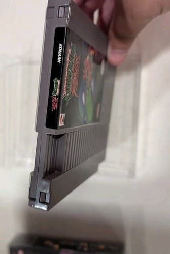 TMNT Tournament Fighters NES Cart Signed By Kevin Eastman — photo 5