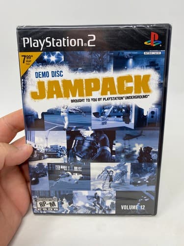 Jampack Demo Disc Volume 12 for Sony PlayStation 2 - Factory Sealed