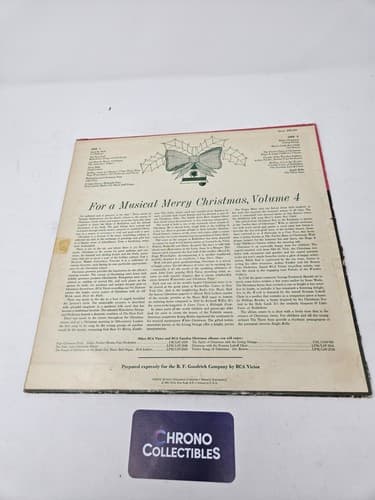 FOR A MUSICAL MERRY CHRISTMAS B.F. GOODRICH VINYL — photo 2