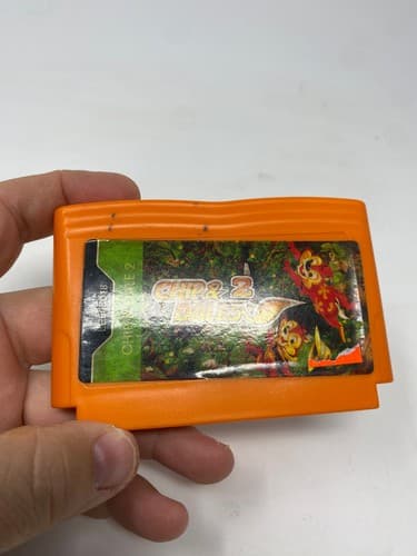 Chip n Dale 2 Russian NewGame Dendy Famicom Cartridge Orange LEE03018 Unofficial — photo 3