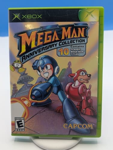 XBOX Mega Man Anniversary Collection w/Manual Complete, Tested