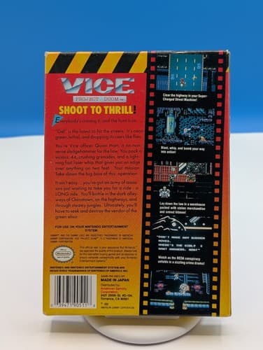 Vice: Project Doom Nintendo NES Complete Tested & Working — photo 3