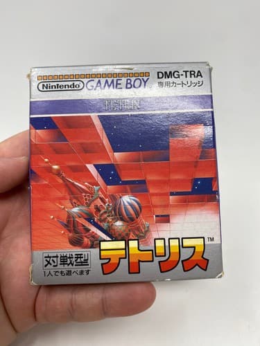 Tetris Early Edition Minuet Ver. Nintendo Game Boy 1989 DMG-TRA Rare US Seller — photo 2