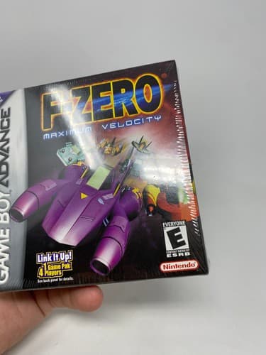 F-Zero: Maximum Velocity GBA Nintendo Game Boy Advance 2001 New - Factory Sealed — photo 8