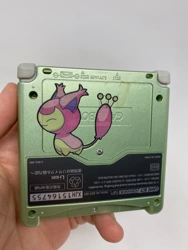 【Excellent】Nintendo GameBoy Advance SP Pearl Green GBA Console #RET08/0603/02 — photo 9