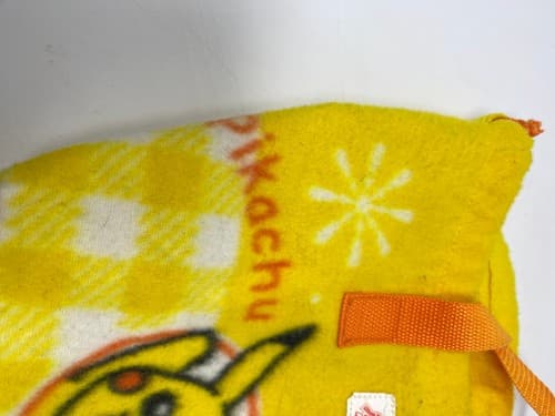 Pokemon Pikachu Diamond & Pearl Japanese Tote Bag Yellow Orange Handles — photo 3