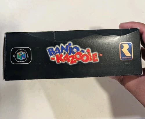 Banjo Kazooie Nintendo 64 Pre-Order T Shirt Box Only - Very Rare — photo 5