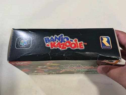 Banjo Kazooie Nintendo 64 Pre-Order T Shirt Box Only - Very Rare — photo 2