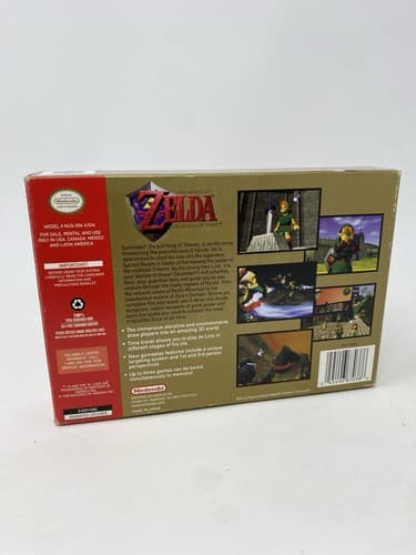 Legend of Zelda: Ocarina of Time - Collector's Edition (N64) - Manual Box & Game — photo 8