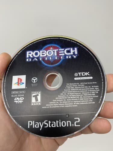 Robotech: Battlecry (Sony PlayStation 2, 2002) Disc Only. Tested! — photo 3