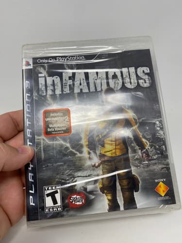 Infamous RARE PS3 Sucker Punch Version Promo Sticker 1st - Brand New Sealed — photo 4