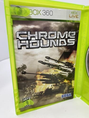 Chrome Hounds Microsoft Xbox 360 Video Game Sega - Complete w/ Manual CIB — photo 9