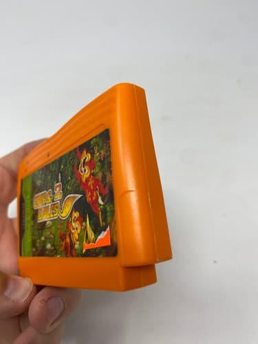 Chip n Dale 2 Russian NewGame Dendy Famicom Cartridge Orange LEE03018 Unofficial — photo 5
