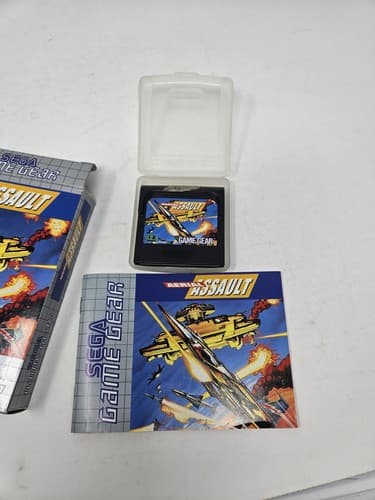 Aerial Assault (Sega Game Gear, 1992) w/ Box & Manual Complete Rare — photo 7