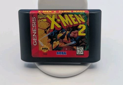 X-Men 2: Clone Wars, Sega Genesis, 1995, CIB, Manual, Authentic — photo 6