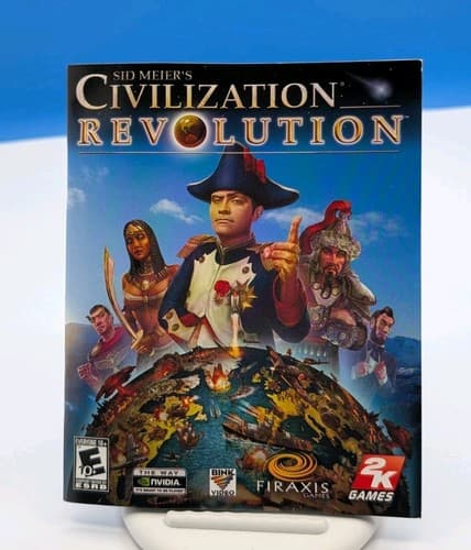 Sid Meier's Civilization Revolution PS3 PlayStation 3 Disc Manual Tested — photo 4